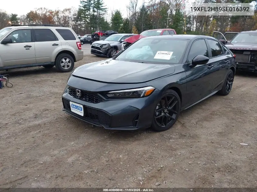 19XFL2H89SE016392 2025 Honda Civic Sedan Sport