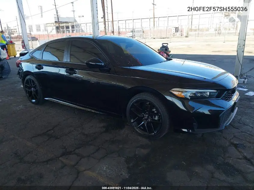 2HGFE2F57SH555036 2025 Honda Civic Sport