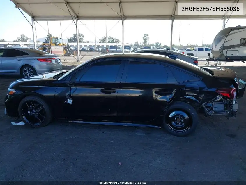 2HGFE2F57SH555036 2025 Honda Civic Sport