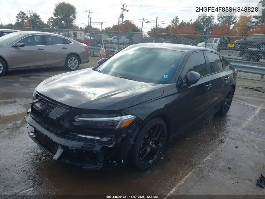 2HGFE4F85SH348828 2025 Honda Civic Hybrid Sport/Sport Touring