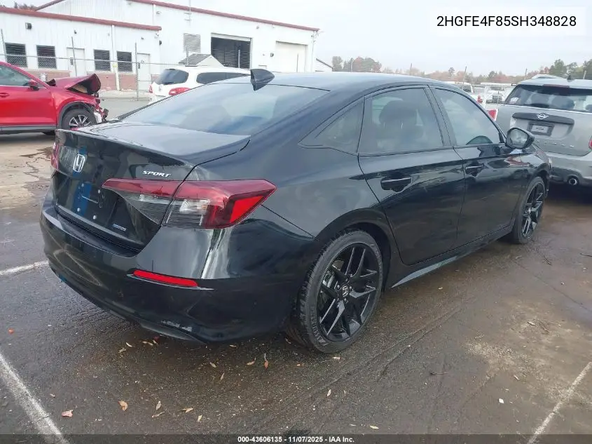 2HGFE4F85SH348828 2025 Honda Civic Hybrid Sport/Sport Touring