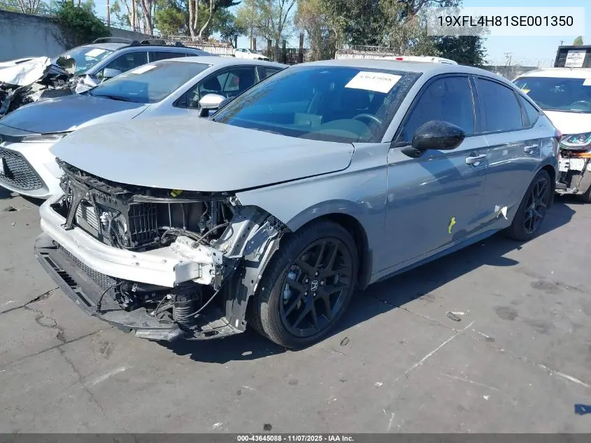 19XFL4H81SE001350 2025 Honda Civic Hybrid Sport