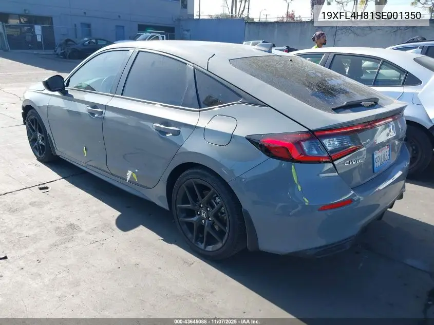 19XFL4H81SE001350 2025 Honda Civic Hybrid Sport