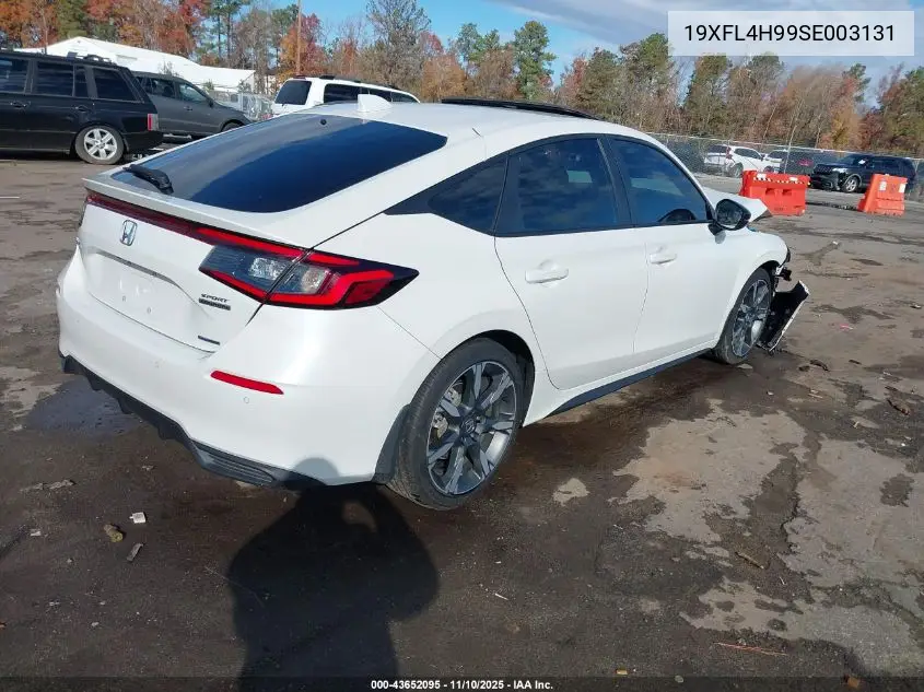19XFL4H99SE003131 2025 Honda Civic Hybrid Sport Touring