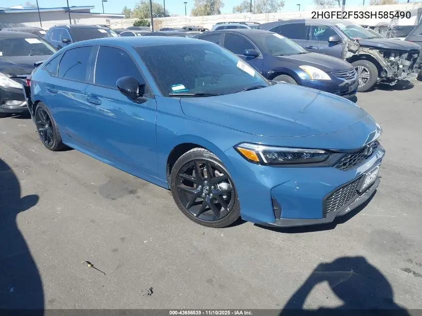 2HGFE2F53SH585490 2025 Honda Civic Sport