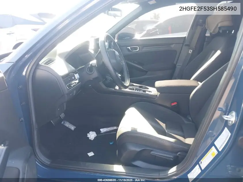 2HGFE2F53SH585490 2025 Honda Civic Sport