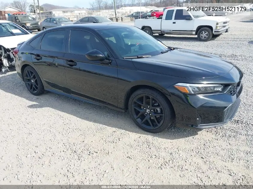 2HGFE2F52SH521179 2025 Honda Civic Sport