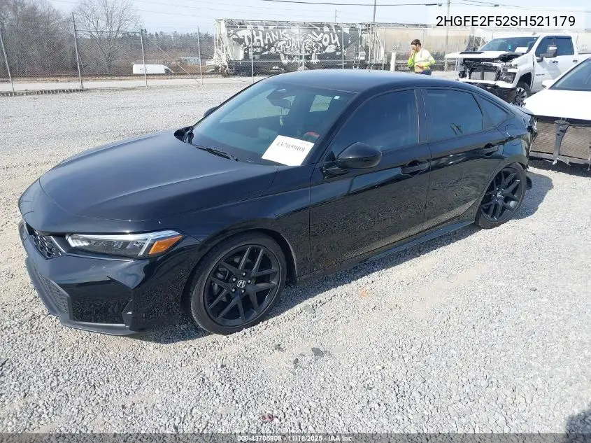 2HGFE2F52SH521179 2025 Honda Civic Sport