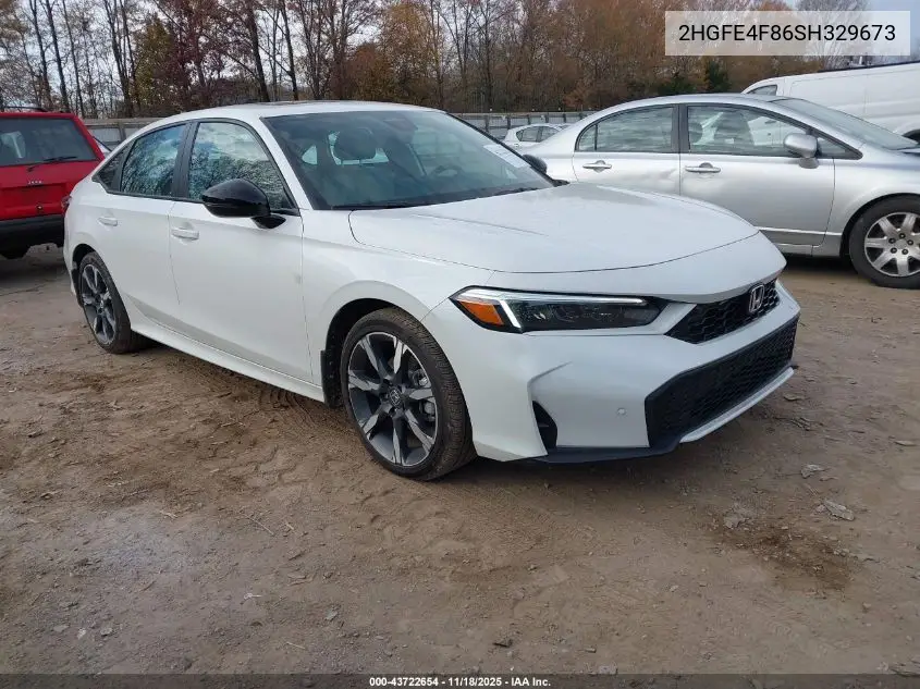 2HGFE4F86SH329673 2025 Honda Civic Hybrid Sport/Sport Touring