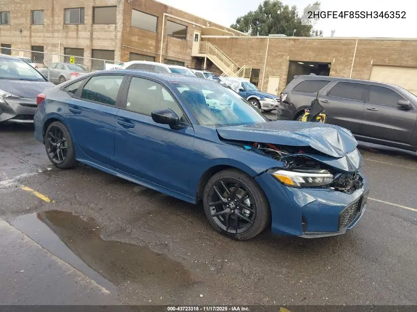 2HGFE4F85SH346352 2025 Honda Civic Hybrid Sport/Sport Touring
