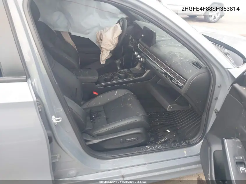 2HGFE4F88SH353814 2025 Honda Civic Hybrid Sport/Sport Touring