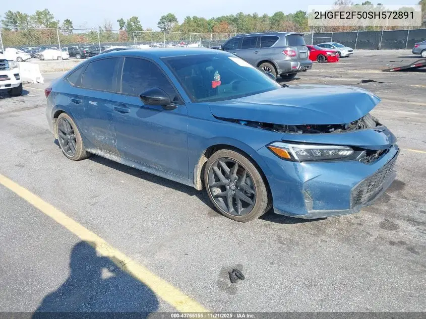 2HGFE2F50SH572891 2025 Honda Civic Sport