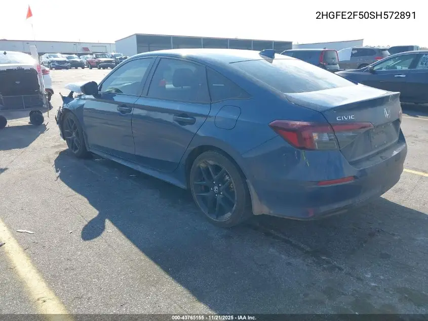 2HGFE2F50SH572891 2025 Honda Civic Sport