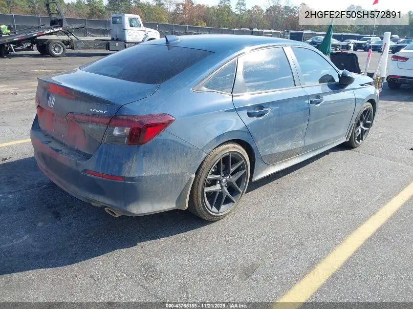 2HGFE2F50SH572891 2025 Honda Civic Sport