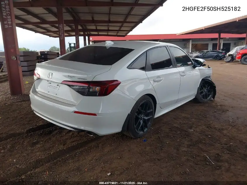 2HGFE2F50SH525182 2025 Honda Civic Sport