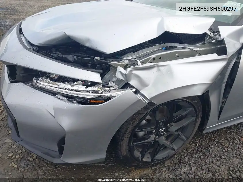 2HGFE2F59SH600297 2025 Honda Civic Sport