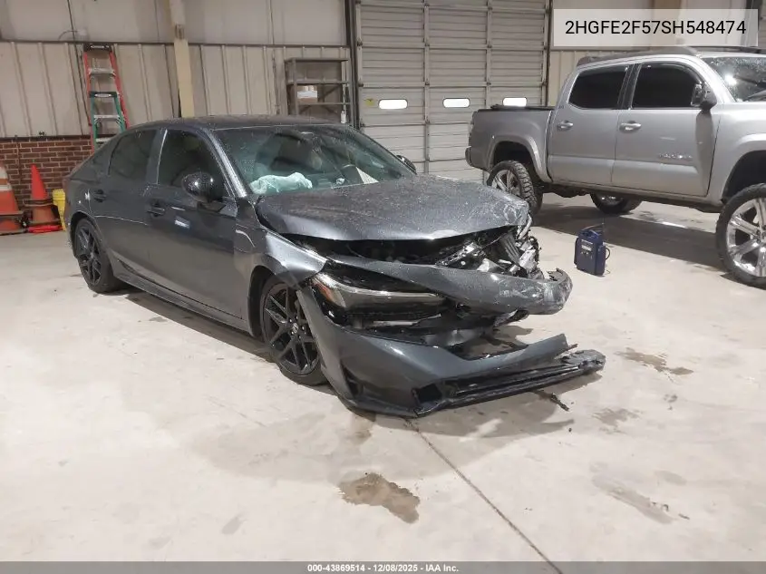 2HGFE2F57SH548474 2025 Honda Civic Sport