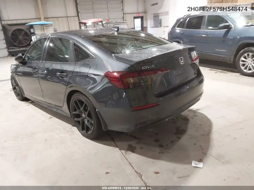 2HGFE2F57SH548474 2025 Honda Civic Sport