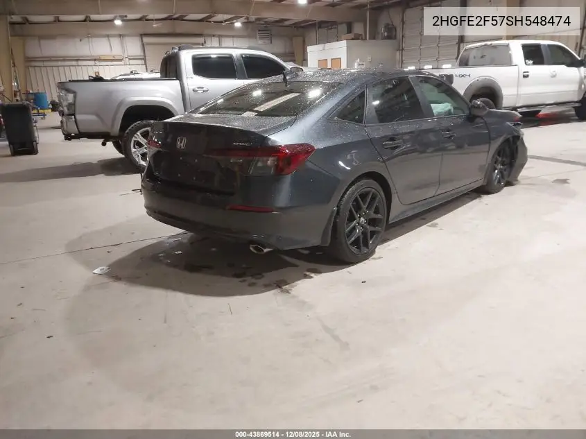 2HGFE2F57SH548474 2025 Honda Civic Sport