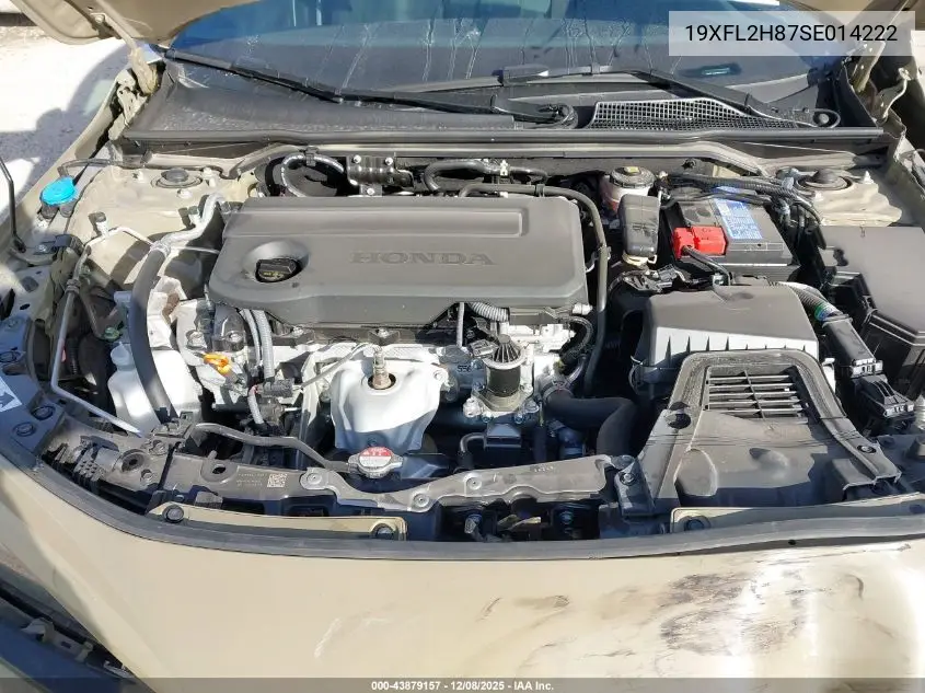 19XFL2H87SE014222 2025 Honda Civic Sedan Sport