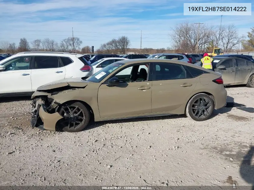 19XFL2H87SE014222 2025 Honda Civic Sedan Sport
