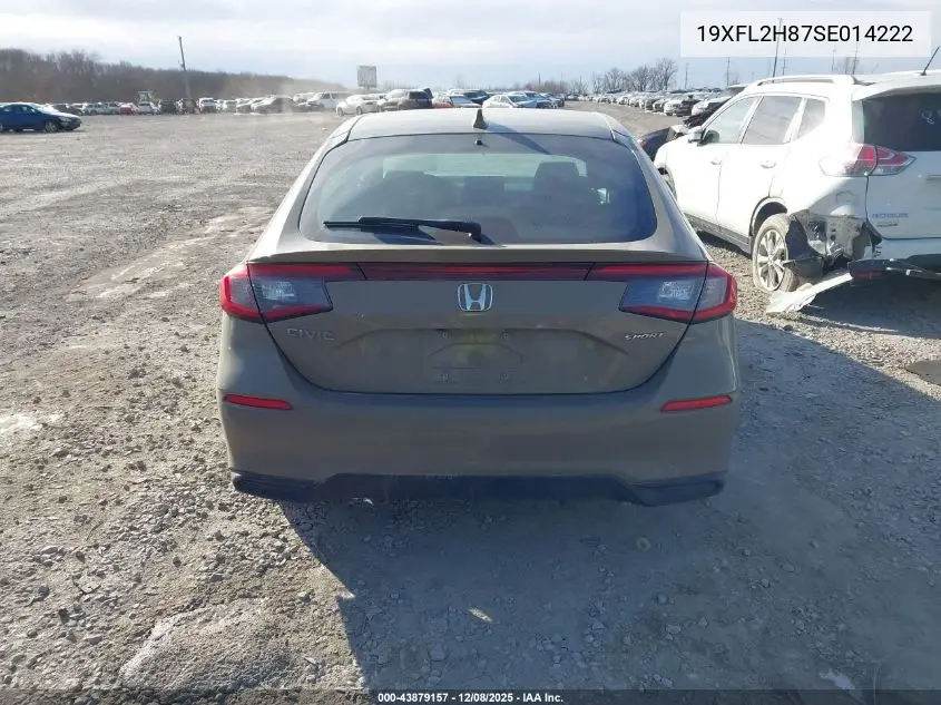 19XFL2H87SE014222 2025 Honda Civic Sedan Sport