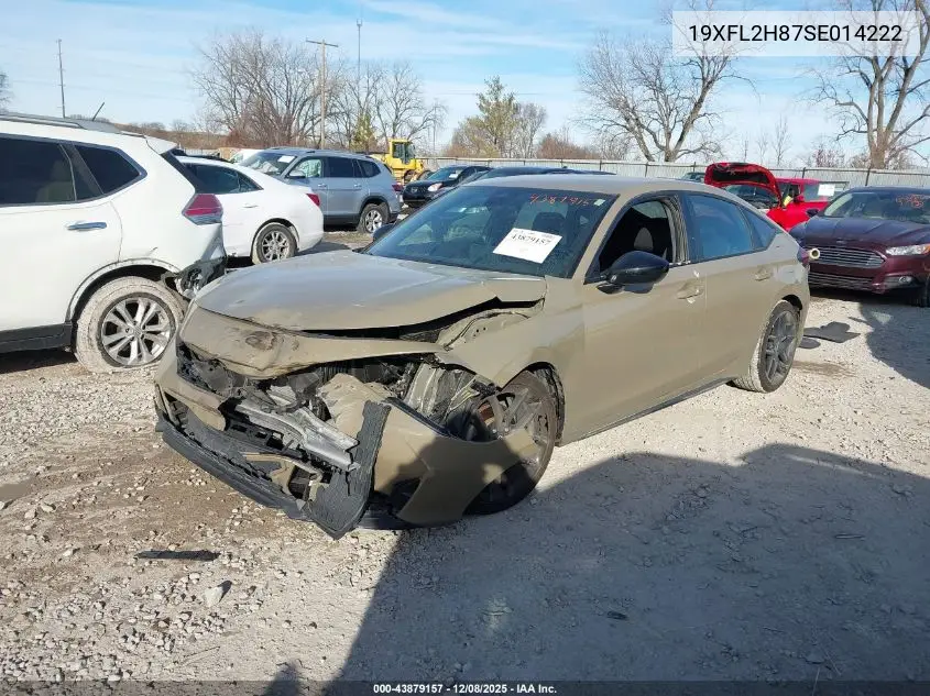 19XFL2H87SE014222 2025 Honda Civic Sedan Sport