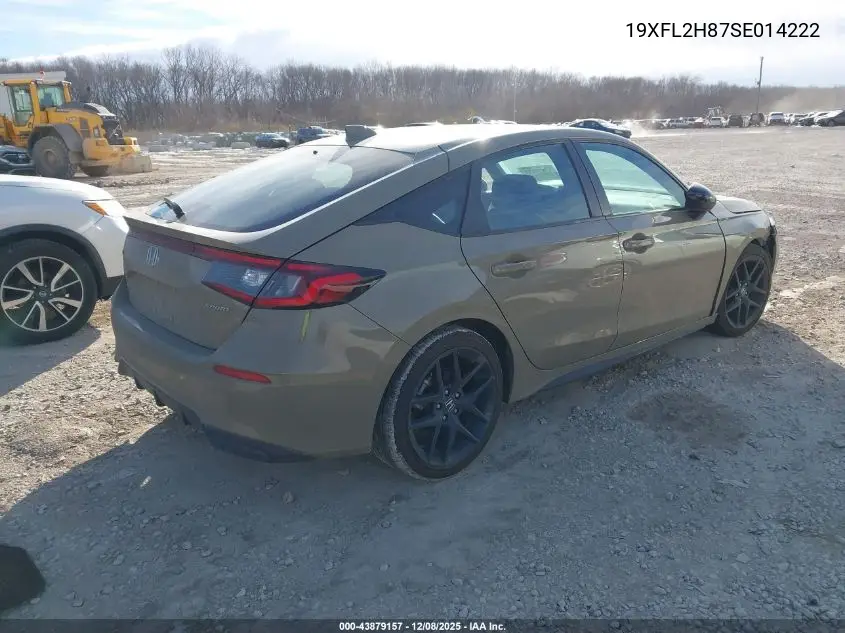 19XFL2H87SE014222 2025 Honda Civic Sedan Sport