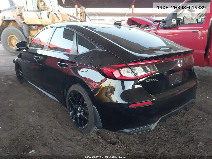19XFL2H89SE019339 2025 Honda Civic Sedan Sport