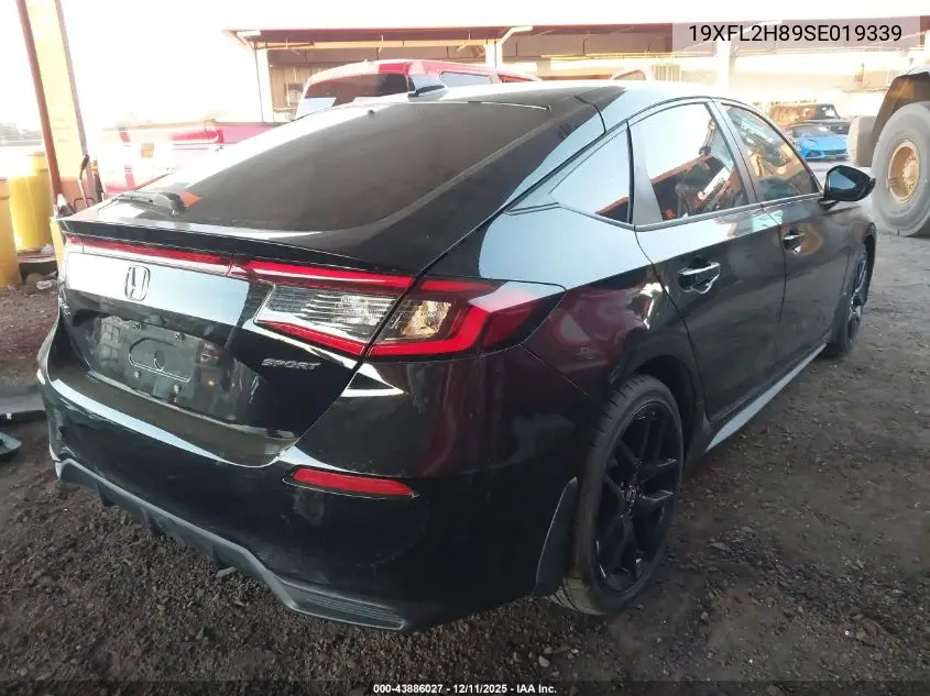 19XFL2H89SE019339 2025 Honda Civic Sedan Sport