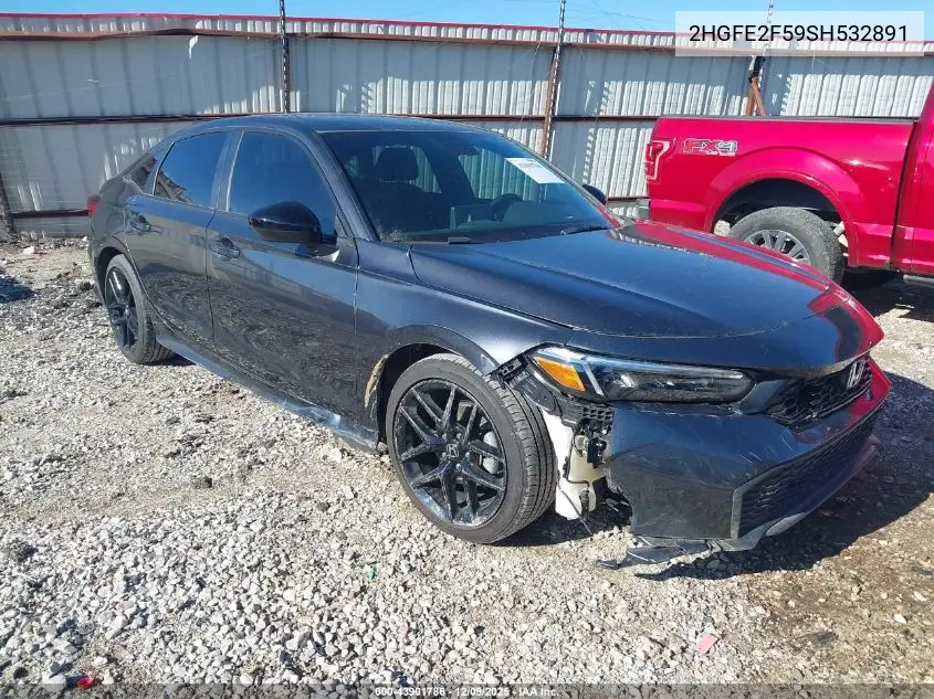 2HGFE2F59SH532891 2025 Honda Civic Sport