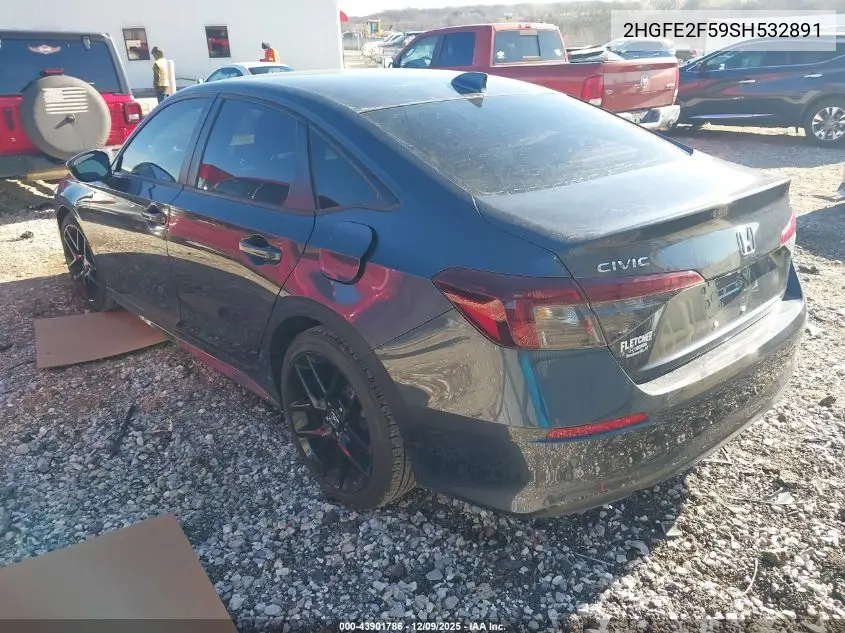 2HGFE2F59SH532891 2025 Honda Civic Sport