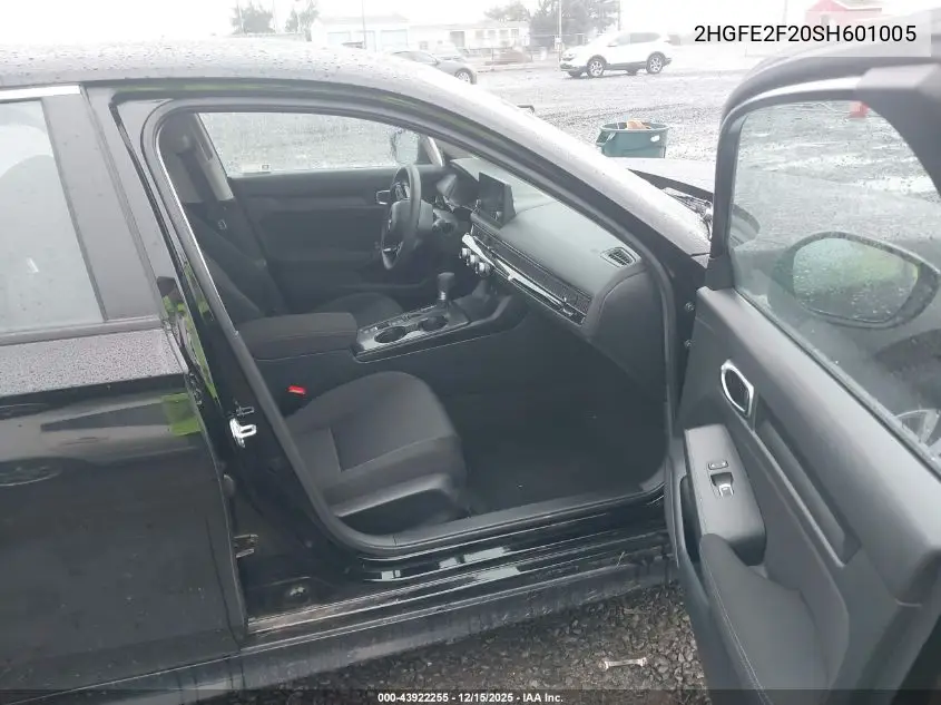 2HGFE2F20SH601005 2025 Honda Civic Lx