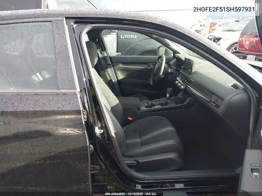 2HGFE2F51SH597931 2025 Honda Civic Sport