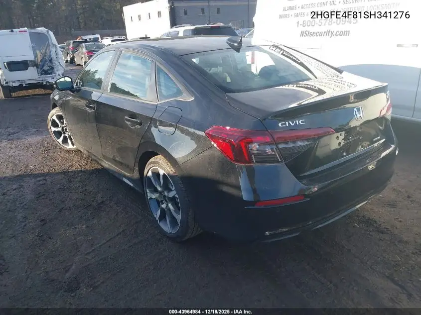 2HGFE4F81SH341276 2025 Honda Civic Hybrid Sport/Sport Touring
