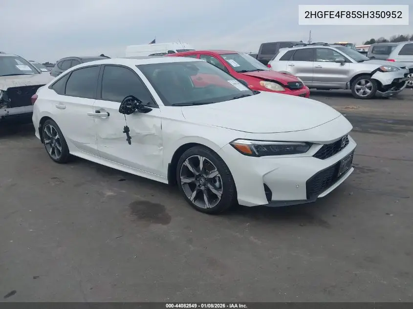 2HGFE4F85SH350952 2025 Honda Civic Hybrid Sport/Sport Touring