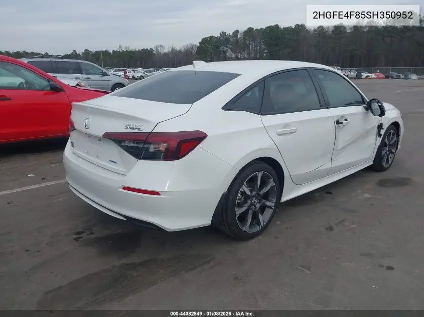 2HGFE4F85SH350952 2025 Honda Civic Hybrid Sport/Sport Touring
