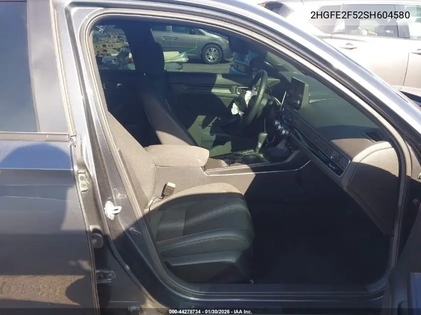 2HGFE2F52SH604580 2025 Honda Civic Sport