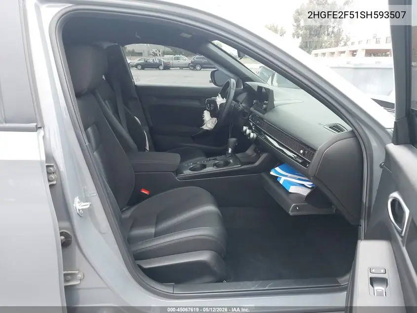 2HGFE2F51SH593507 2025 Honda Civic Sport