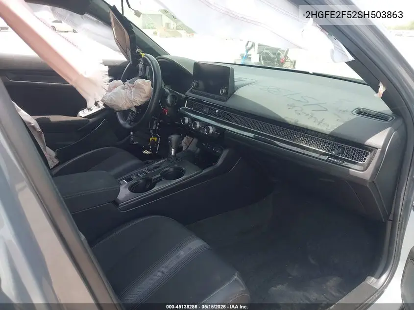2HGFE2F52SH503863 2025 Honda Civic Sport