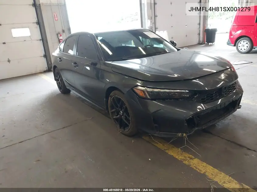 JHMFL4H81SX001279 2025 Honda Civic Hybrid Sport