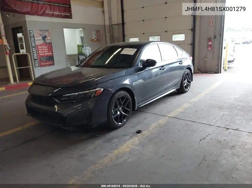JHMFL4H81SX001279 2025 Honda Civic Hybrid Sport