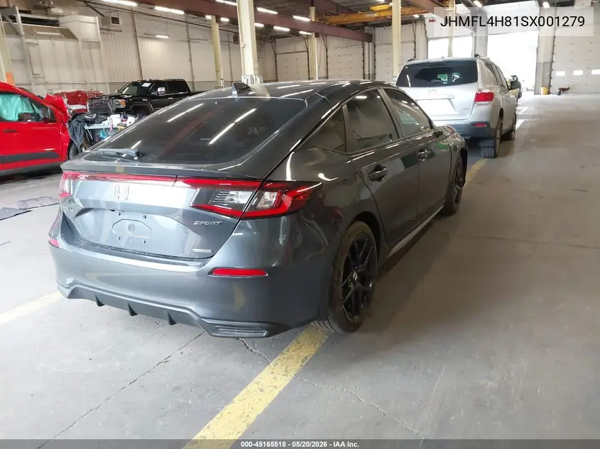 JHMFL4H81SX001279 2025 Honda Civic Hybrid Sport