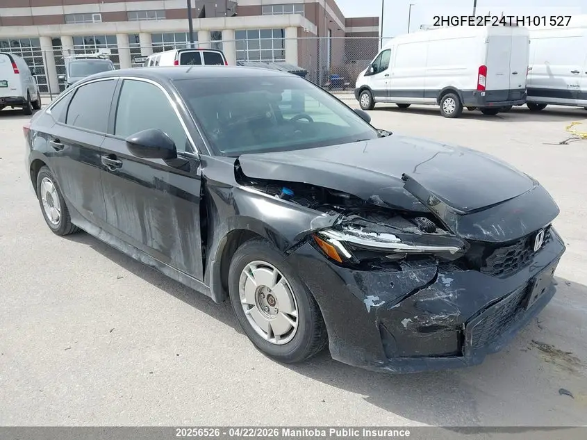 2HGFE2F24TH101527 2026 Honda Civic Lx