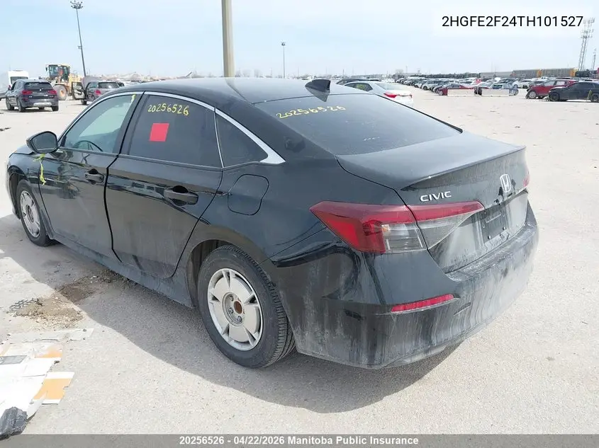 2HGFE2F24TH101527 2026 Honda Civic Lx