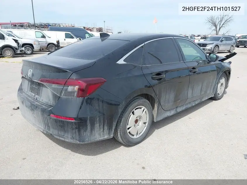 2HGFE2F24TH101527 2026 Honda Civic Lx