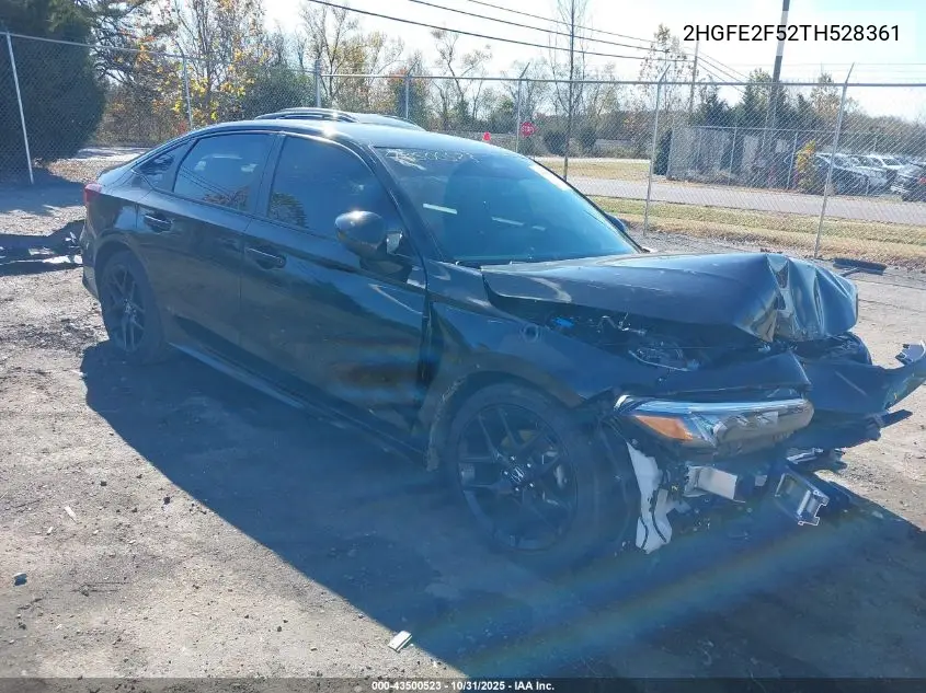 2HGFE2F52TH528361 2026 Honda Civic Sport