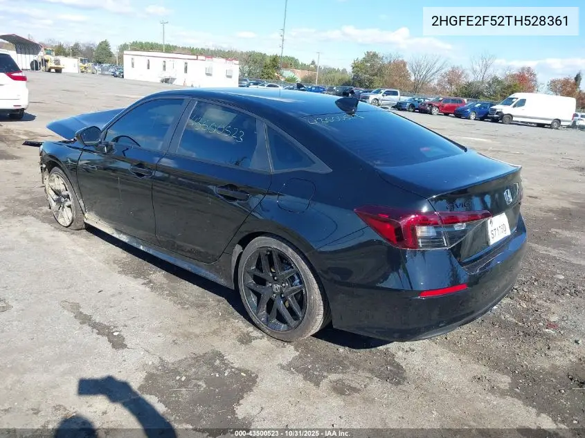 2HGFE2F52TH528361 2026 Honda Civic Sport