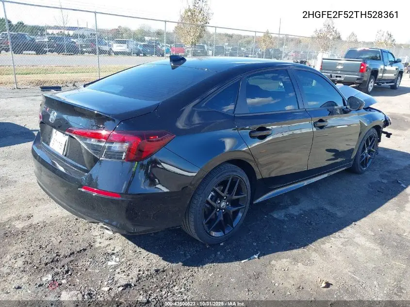2HGFE2F52TH528361 2026 Honda Civic Sport