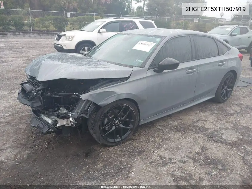 2HGFE2F5XTH507919 2026 Honda Civic Sport